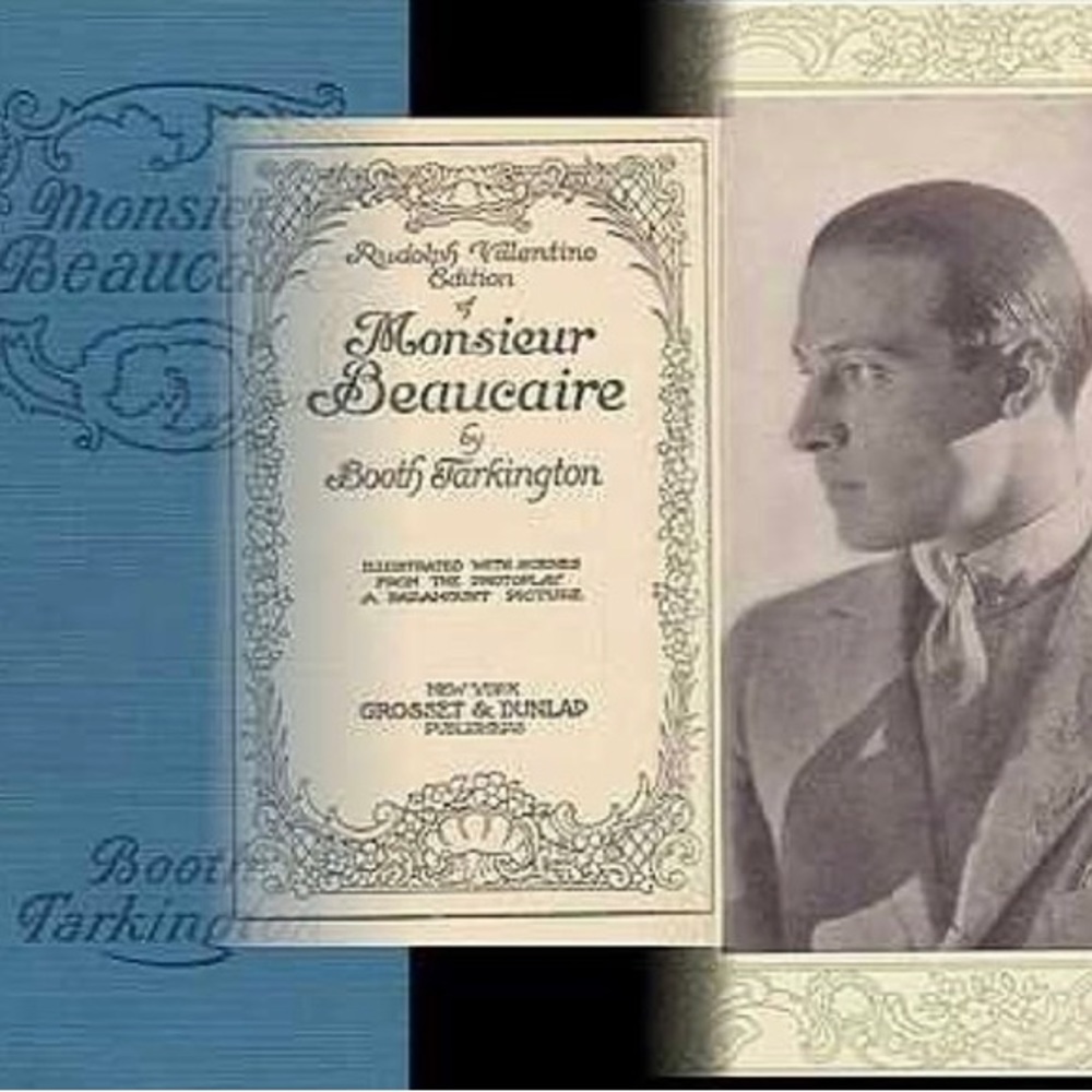 Monsieur Beaucaire by Booth Tarkington Grosset Dunlap 1900. Beautiful Antique